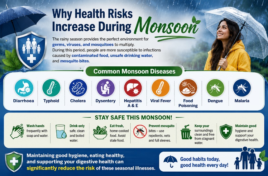 Monsoon Diseases - Medlius Pharma